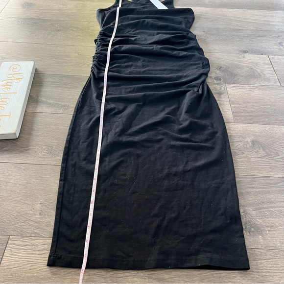 Michael Stars Vivian Ruched Midi Dress - Picture 6 of 8